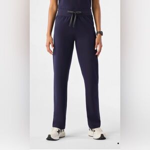 Navy Livingston™ High Waisted - Basic Scrub Pants